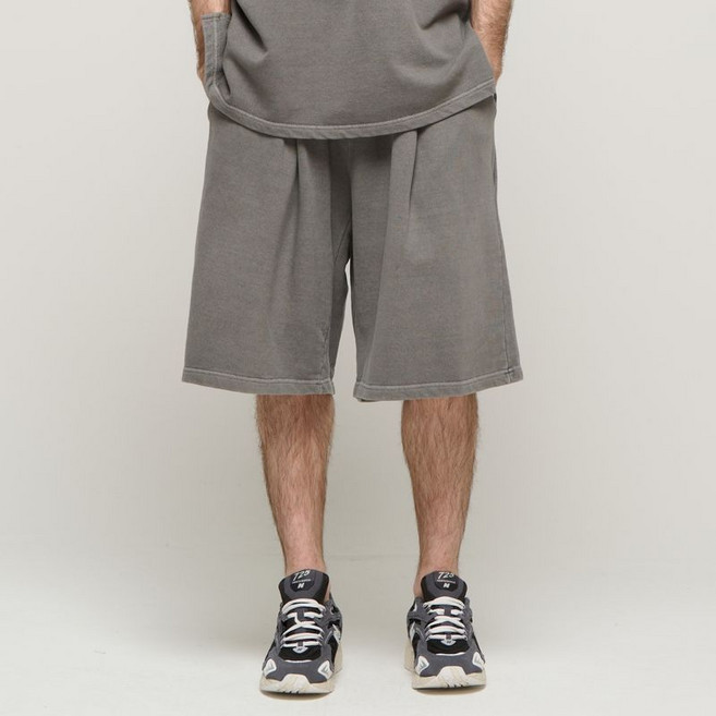 카고브로스 CB PIGMENT BERMUDA HALF PANTS CHARCHOL