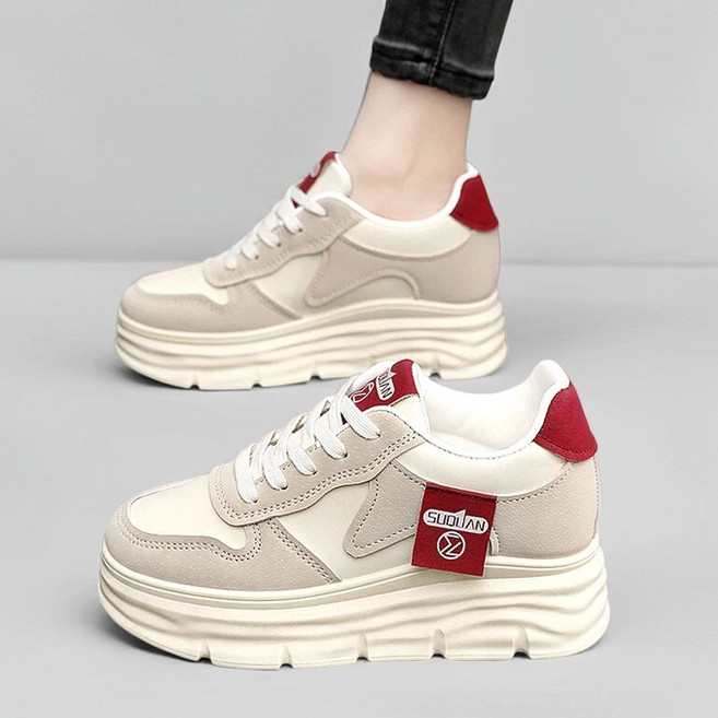 Modern Fashion 여성 통굽 키높이 운동화 트렌디 신발 ML52