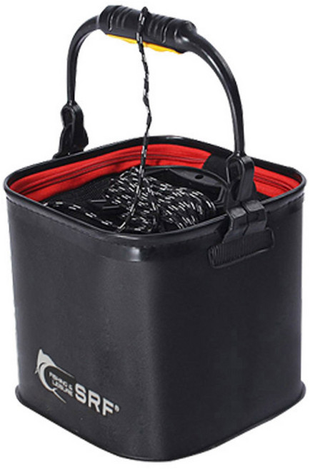 SRF 두레박 접이식 낚시 바다 민물, 02.24형(블랙)