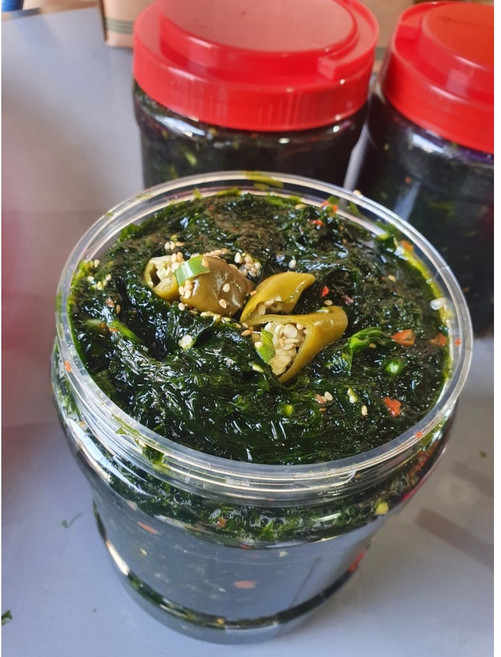 26년 자연산 완도감태 감태지 감태김치 1.8kg-2kg, 1개, 1.8kg