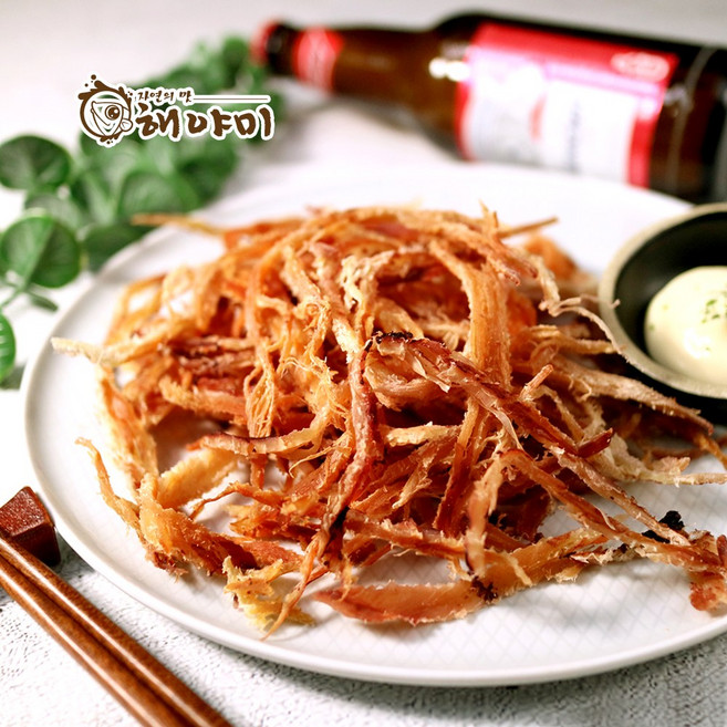 몸통 맥반석오징어150g(7-10미), 1개