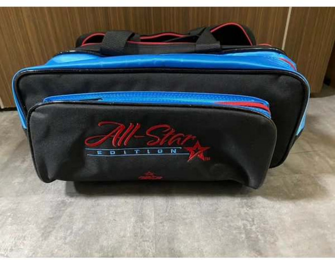 All-Star EDITION 保齡球袋 雙球袋, 黑藍紅, 1個