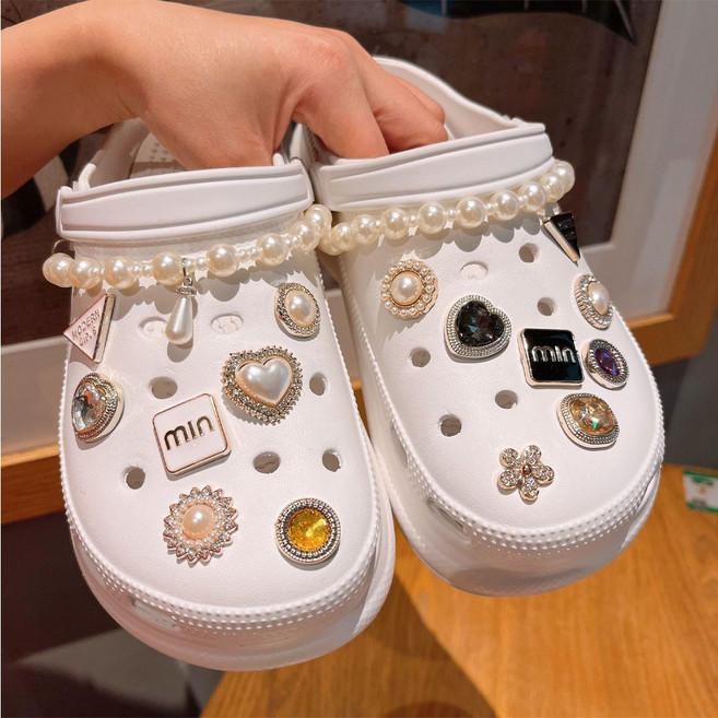 투해피 신발꾸미기 파츠 17p세트 AA12 블링 MIN