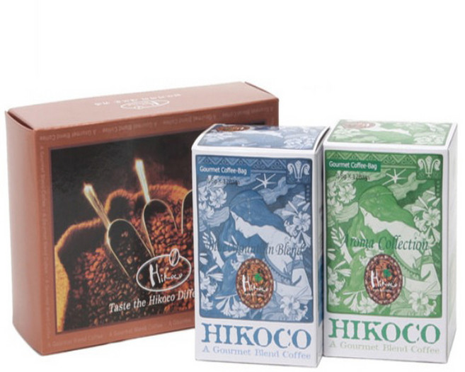 원두 커피 티백 2입 세트 2호 히코코 블루마운틴 아로마콜렌션 커피백 12개입, 1세트