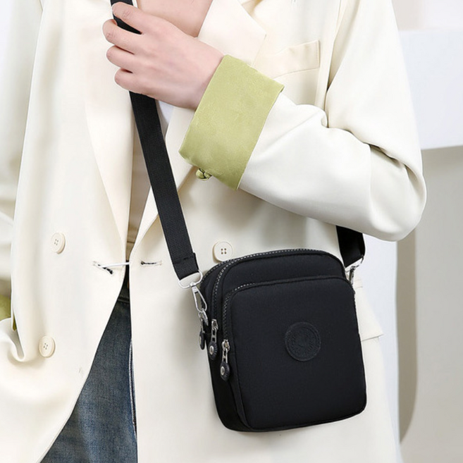 자주랩 가벼운 미니 크로스백 여행용 가방