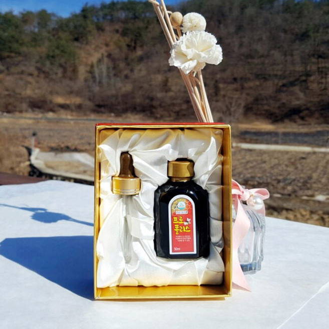 해찬골 농원 천연 벌 프로폴리스 100ml 2병(호주산 50% 국내산 50% 혼합), 2개