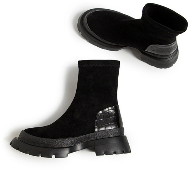 유컬리 여성용 델레 앵클부츠 EG332