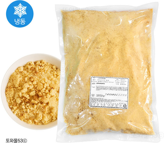 맨치트 소보로가루 냉동생지, 2개, 2kg