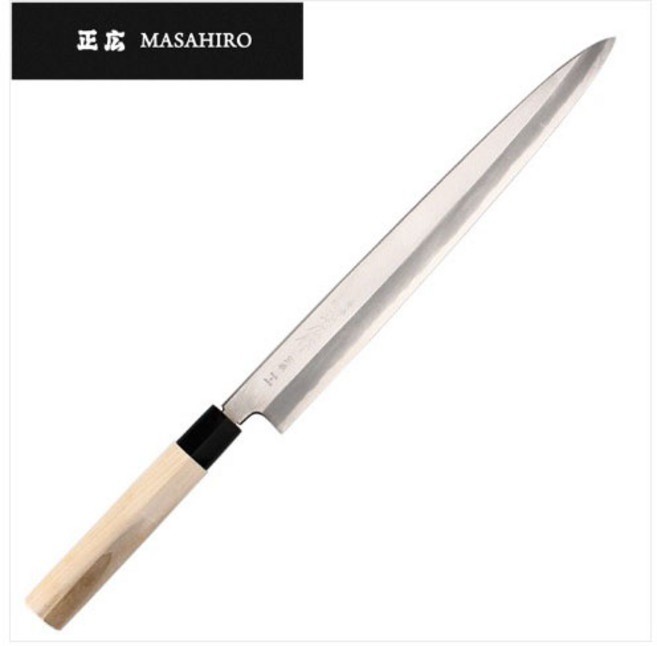 일본 마사히로 16221 별선 사시미 칼날 길이 300mm, 1개, 스텐