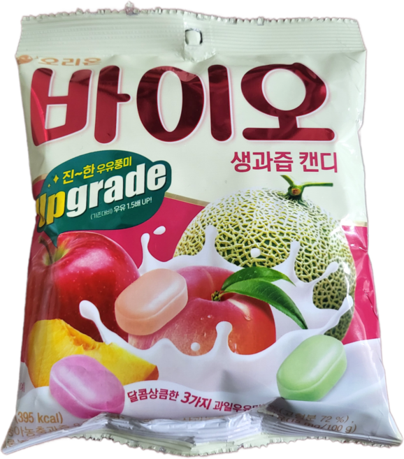 오리온 바이오 생과즙 캔디, 99g, 25개