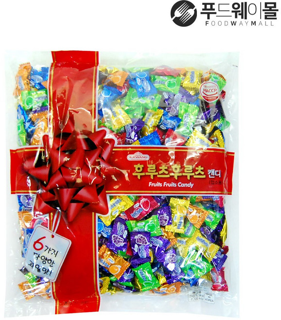 일광 후르츠후르츠캔디 2kg 대용량 벌크포장 업소용, 1개