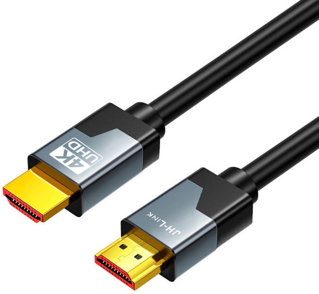 JH-LINK 19+1코어 알루미늄 합금 4K HDTV 고화질 케이블, 10m, 1개