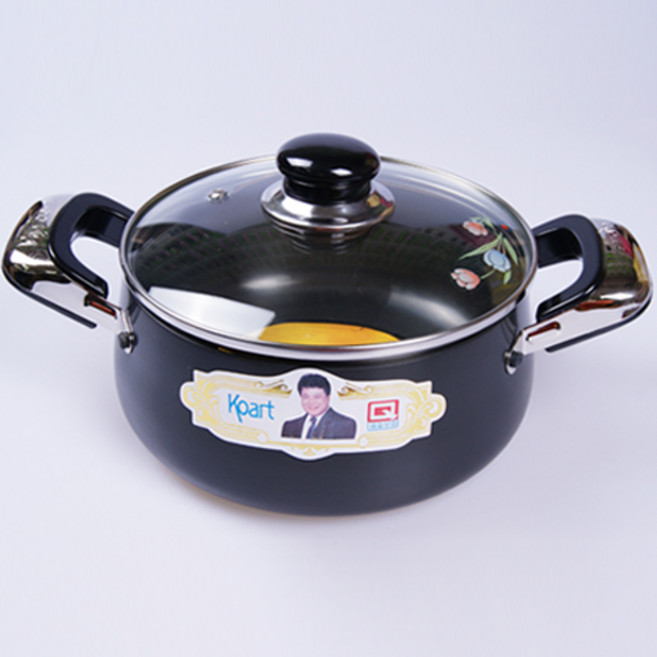 기타 브랜드 코아트 유리냄비 20cm 라면냄비 양수냄비 찌개 국냄비, 상세 설명 참조, 1개