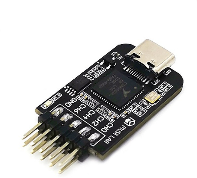 TYPE C nanoDLA 로직 분석기 ARM FPGA 디버깅 도구 프로토콜 분석 24MHz 샘플링 8 채널 소스 Sigrok PulseView, 그리고 부자, 01 번들 1, 1개