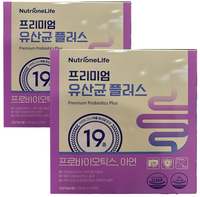 뉴트리원라이프 프리미엄 유산균 플러스, 200개