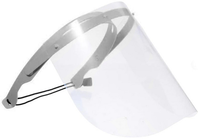 아로 페이스쉴드 비말차단 각도조절 사이즈조절 (10세트), 1개입