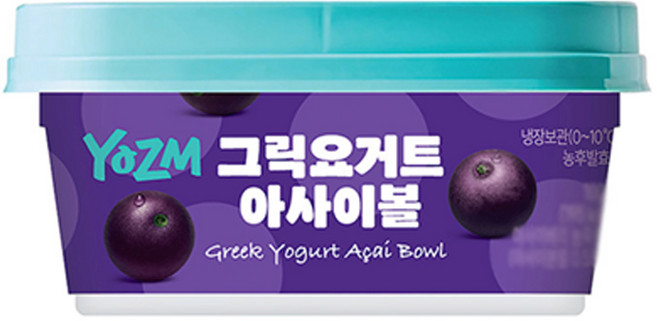 요즘 그릭요거트 아사이볼 100g x 9개