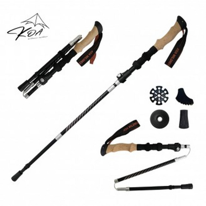 [KOA] 코아 어트랙 Z폴딩 초경량 등산스틱 (1P), 1개, 100g