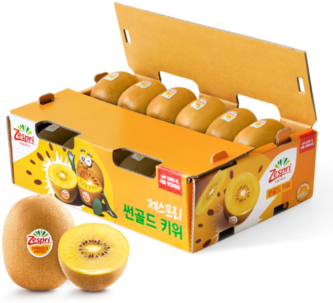 제스프리 썬골드키위 선물용 스페셜패키지, 1박스, 개별 120g내외 26개입