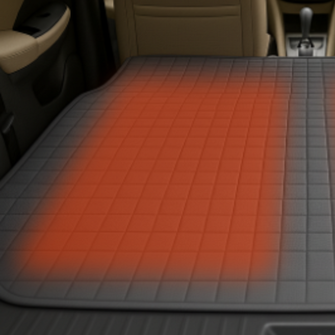 꼼지락 탄소온열매트싱글700X1850 낚시 캠핑 가정 12V/220V 꼼지락탄소매트 꼼지락매트 월산낚시, 그레이