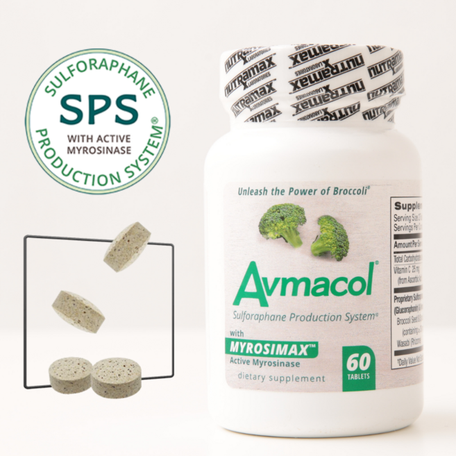 브로콜리새싹 설포라판 아브마콜 60정 Avmacol, 1개