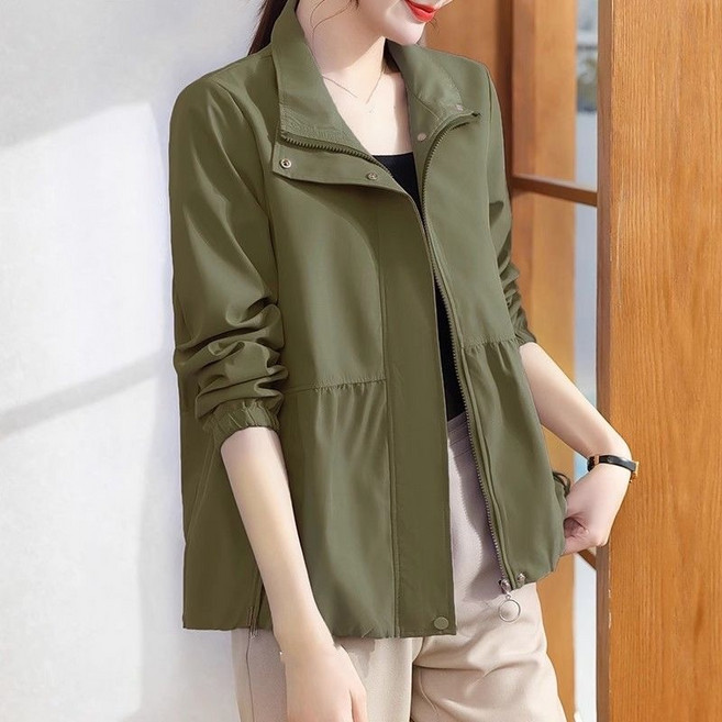 휠렉스 여성 데일리 패션 카라넥 집업 자켓 JT334