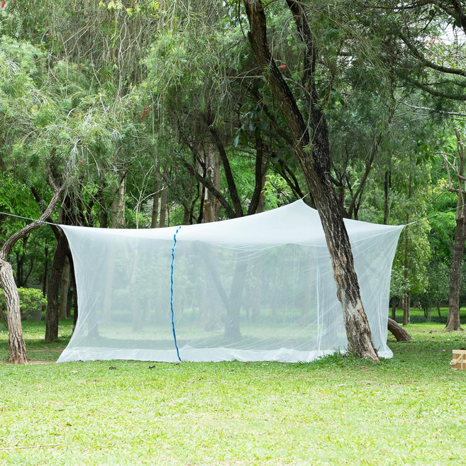 캠핑 침대 원터치모기장 사각특대형 지퍼형 베란다 2인용 4인용 대형 모기장 사각 침대