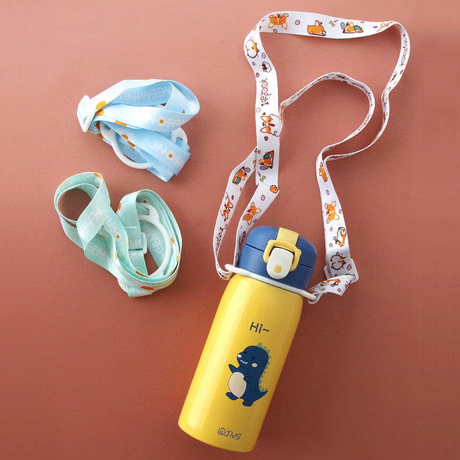 리빙안 물병스트랩, 핑크