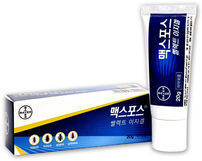 바이엘 맥스포스 셀렉트 이지겔 바퀴벌레약, 1개, 20g