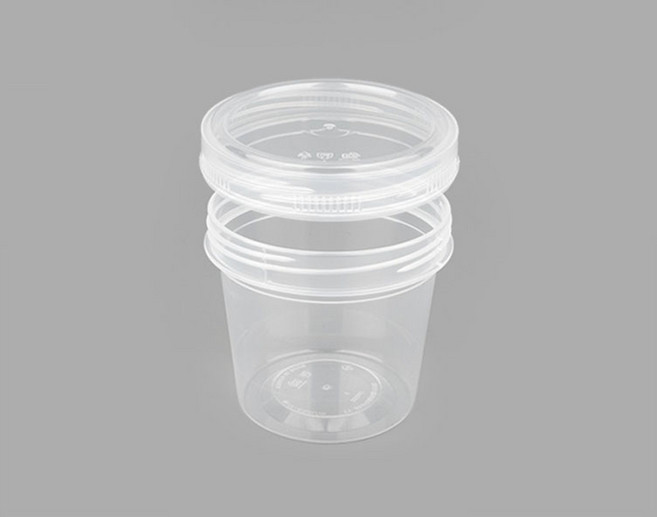엠엔피 투명 스크루용기 원형 밀폐용기 반찬통 92파이 대 350ml, 1개, 30세트