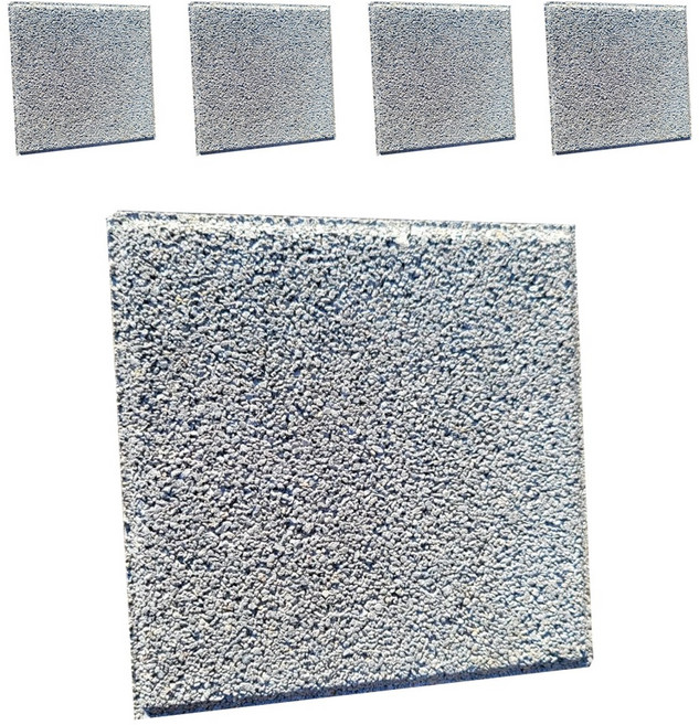 청진이엔씨 인조화강 스톤 보도블럭 60mm, 그레이, 5개