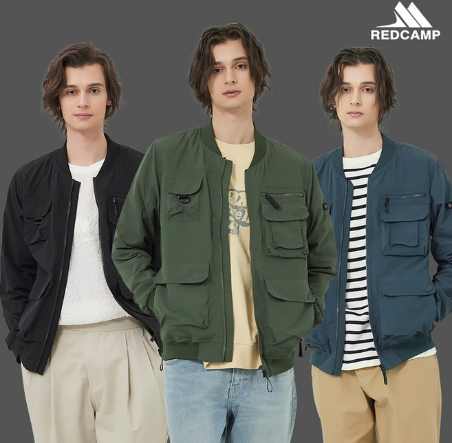 레드캠프 25SS 남성 멀티포켓 점퍼 1종