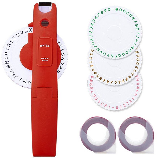 모텍스 라벨메이커 또각이 404, 1 COLOR Dark rd, 1개