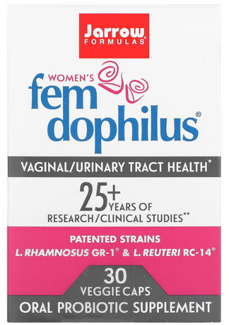 자로우포뮬러 우먼스 펨 도피러스Fem Dophilus 유렉스균주 50억CFS함유 베지캡슐30정 고약사추천, 30정, 1개