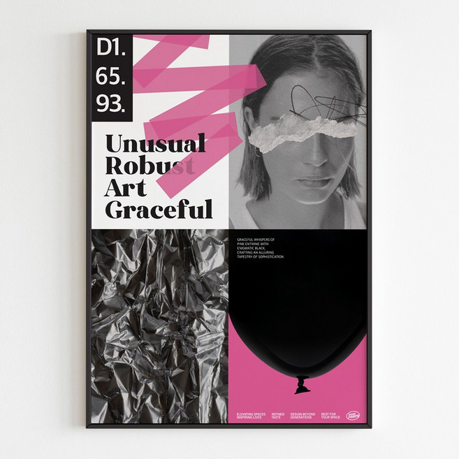 모던한 스톤 인테리어 포스터, 블랙핑크 A2 (42*59.4cm), 선택안함