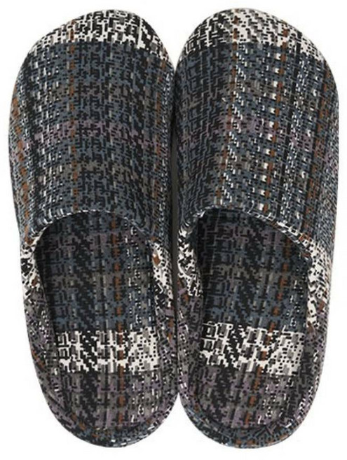 라페어 무슈 체크 남성 홈슈즈 LMSFH491-GY