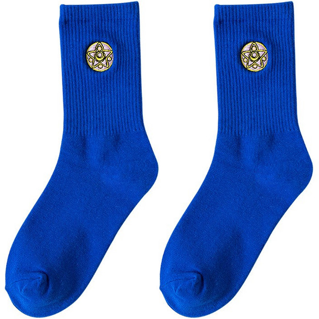 Justin&Casie 日系美少女戰士個性中筒潮襪 MX108 休閒 可愛 百搭 透氣棉