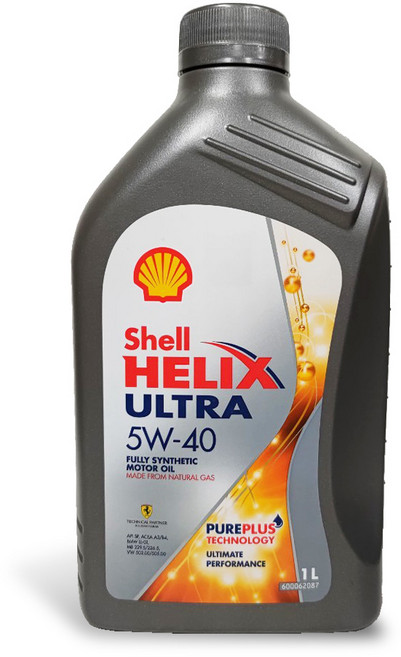 Shell 殼牌 HELIX ULTRA 全合成機油 引擎潤滑保護, 5w40, 1個, 1L