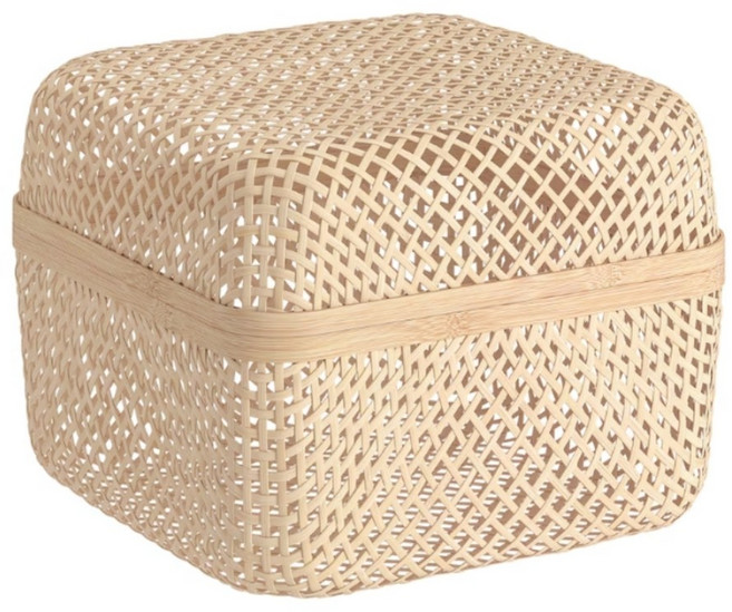 이케아 대나무 수납함 수납정리 내츄럴 30x30x23 스마라, 내추럴_403.480.65