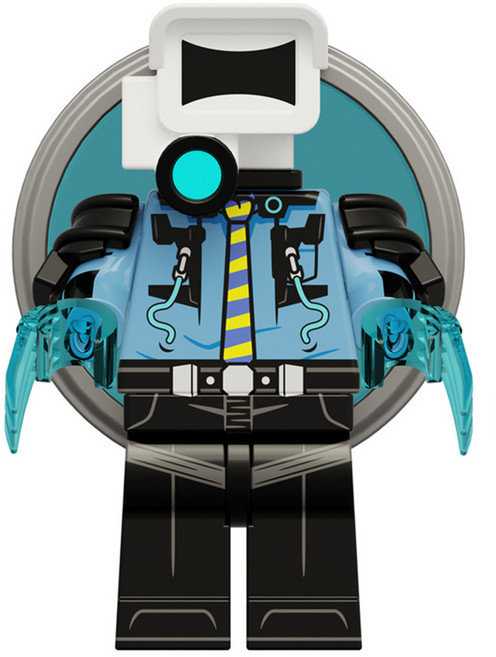 로앤제이 스키비디 토일렛 미니 블록 호환 블럭 51MP 카메라맨, R3205-02 51MP 카메라맨, 1개