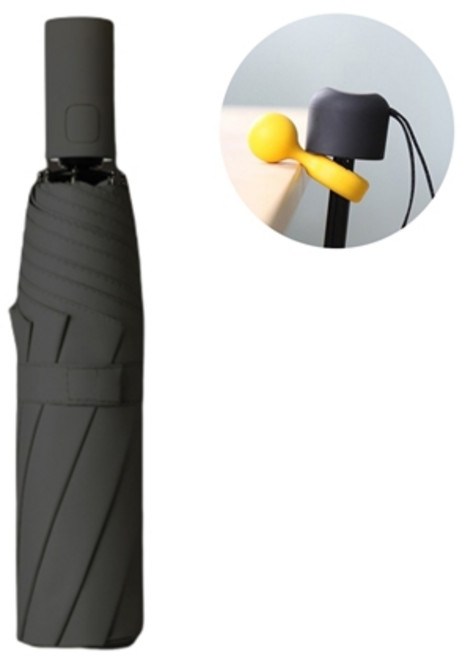 보나라온 튼튼한 접이식 3단 자동 우산 +우산거치대