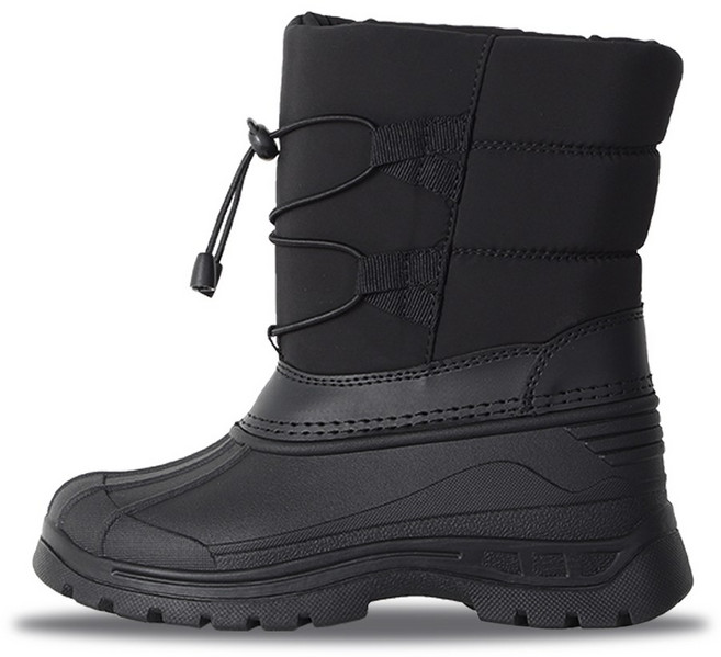 르까프 키즈 아티카 지퍼 방수 방한부츠 블랙 LE4W210BLK