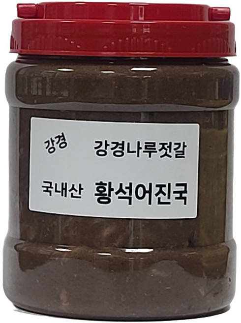 강경나루젓갈 3년 숙성 걸죽한 진한 황석어진국, 1개, 20kg