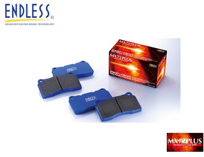 ENDLESS MX72 PLUS 來令片 TOYOTA GR YARIS 2021 (限上述車型), 1個, 前面