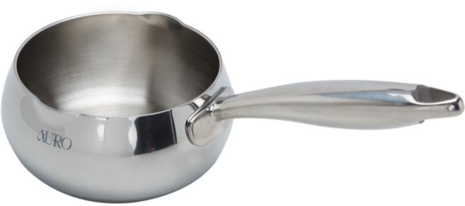 아우로 통5중 304스텐 인덕션 편수냄비, 1개, 실버, 12cm