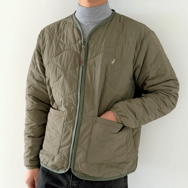 [P&L] 남녀공용 이너핏 경량 퀄팅 패딩 자켓 따뜻한 봄 가을 겨울 간절기 아우터 경량 패딩 점퍼