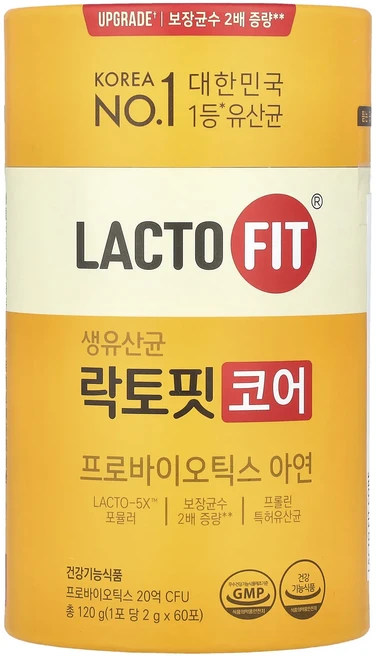 몸관리하세요 겨울입니다 Lactofit 프로바이오틱 코아 스틱 60개 각 2g 특별관리진행, Lactofit프로바이오틱코아스틱60개각2g, 1 - 쿠팡