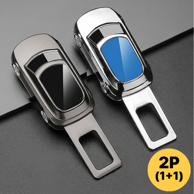 테컴 라이트닝 안전벨트 연장 클립 전차종 호환, 1개, 라이트닝블랙