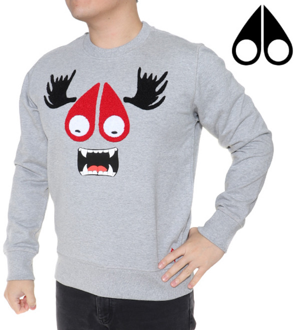 무스너클 무스터클 맨투맨티 맨투맨 몬스트맨투맨 무스 몬스터 스웨트그레이