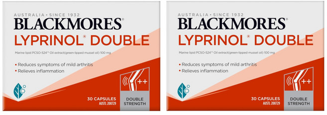 Blackmores Lyprinol 블랙모어스 리프리놀 30캡슐 x2, 30정